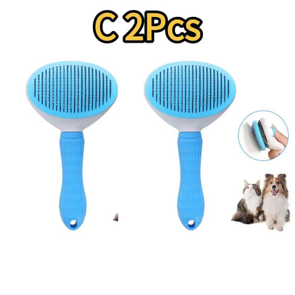 Hair-Remover Comb for Dogs & Cats – Easy Pet Grooming Brush for Loose Hair Removal