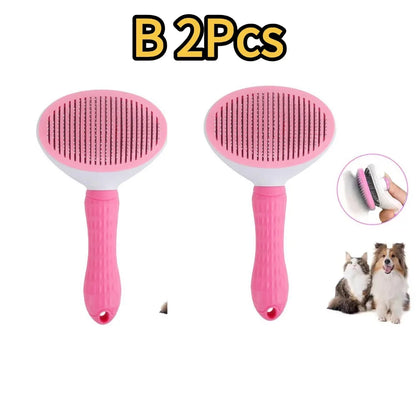 Hair-Remover Comb for Dogs & Cats – Easy Pet Grooming Brush for Loose Hair Removal
