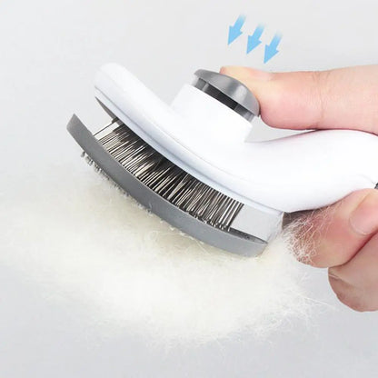 Hair-Remover Comb for Dogs & Cats – Easy Pet Grooming Brush for Loose Hair Removal