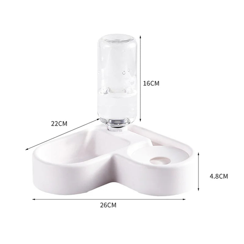 Moisture-proof Cat and Dog Bowl, Multi-functional Drinking And Feeding
