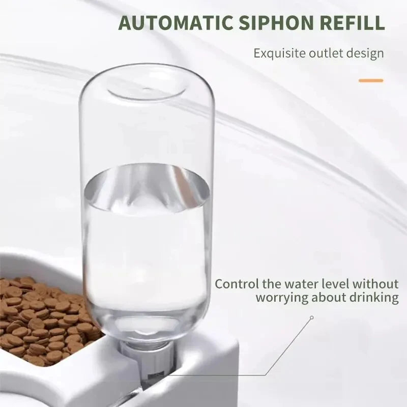 Moisture-proof Cat and Dog Bowl, Multi-functional Drinking And Feeding