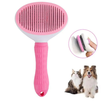 Hair-Remover Comb for Dogs & Cats – Easy Pet Grooming Brush for Loose Hair Removal