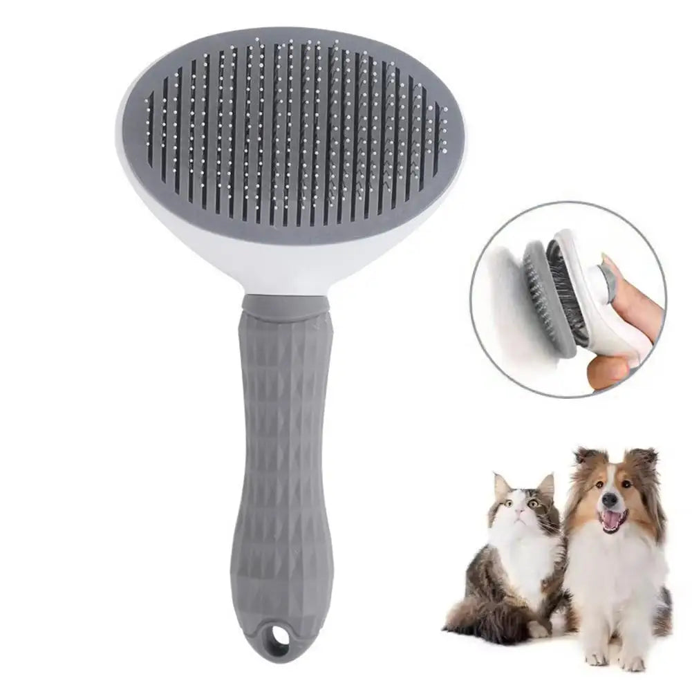 Hair-Remover Comb for Dogs & Cats – Easy Pet Grooming Brush for Loose Hair Removal