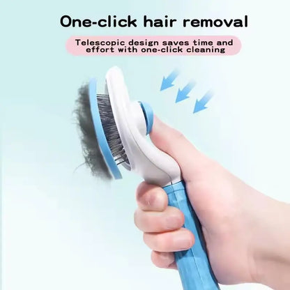 Hair-Remover Comb for Dogs & Cats – Easy Pet Grooming Brush for Loose Hair Removal